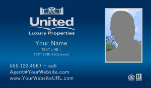 Luxury URES Business Card Front
